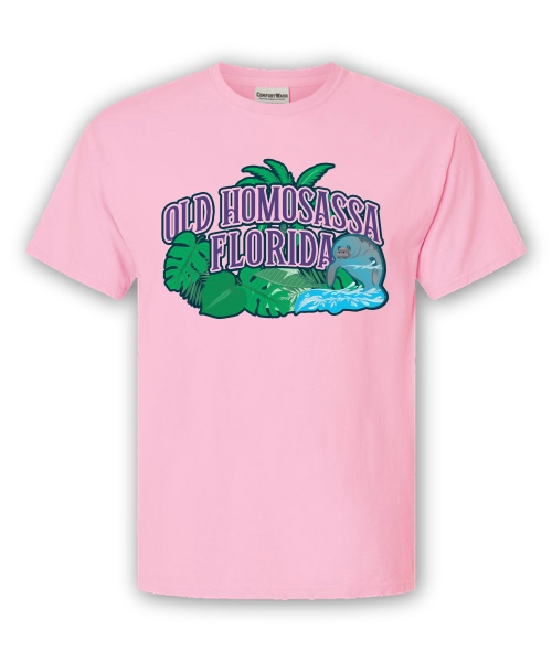 Custom Tee Shirt Design Old Homosassa