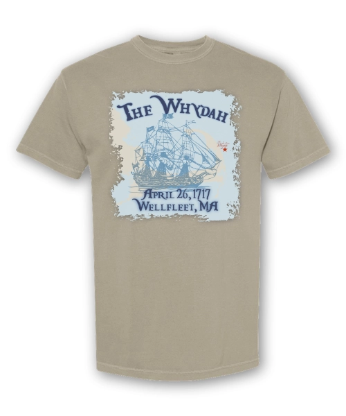Custom tee shirt design The Whydah
